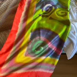 Rainbow scarf Patricia Paris